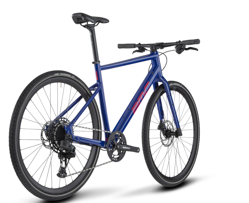 BMC Alpenchallenge AL ONE Hybrid Bike 2023 in Blue-4